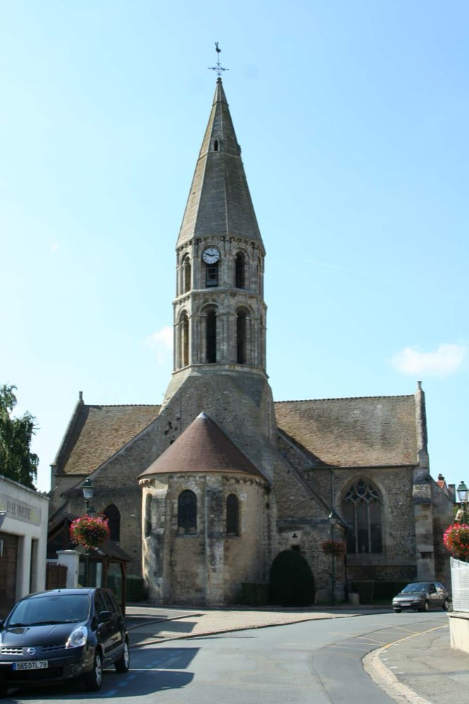 Église Saint-Pierre-Saint-Paul d'Orgeval - secteur d'intervention du courtier en prêt immobilier
