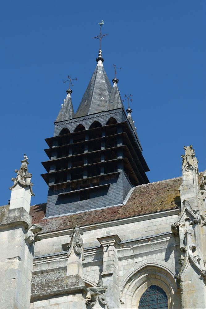 Collégiale Notre-Dame de Taverny - secteur d'intervention du courtier en prêt immobilier