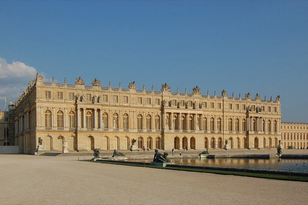 Château de Versailles, façade côté jardins - secteur d'intervention du courtier en prêt immobilier